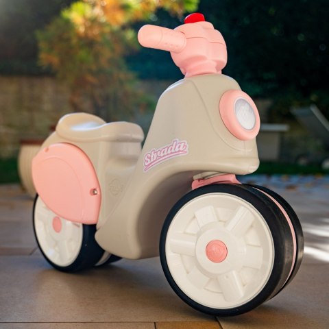 FALK Jeździk Scooter Strada Retro Dla Dziewczynki Ciche Opony od 1 Roku