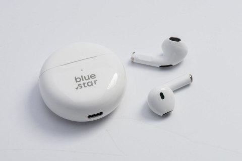 Słuchawki bezprzewodowe douszne Blue Star Circle Beat TX3 TWS białe