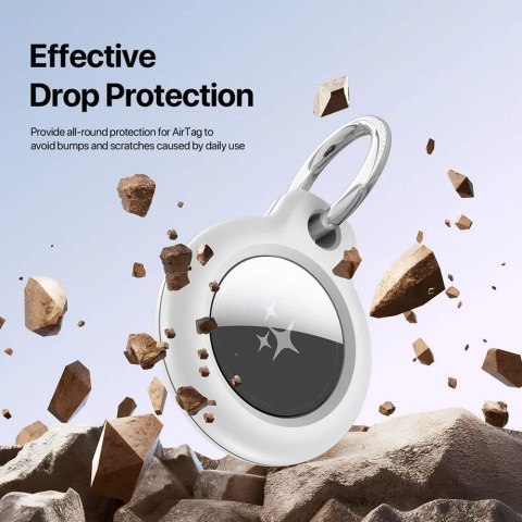 DUX DUCIS etui ochronne z plastiku na Apple AirTag (4 pak)