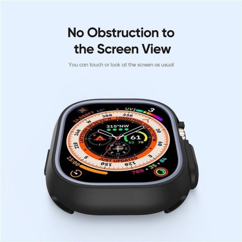 DUX DUCIS futerał BAMO do Apple Watch Ultra / Ultra 2 49 mm czarno szary