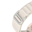 DUX DUCIS pasek GS nylonowy do Apple Watch 42 / 44 / 45 / 49 mm platynowy