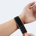 DUX DUCIS pasek YJ nylonowy do Apple Watch 42 / 44 / 45 / 49 mm czarno szary