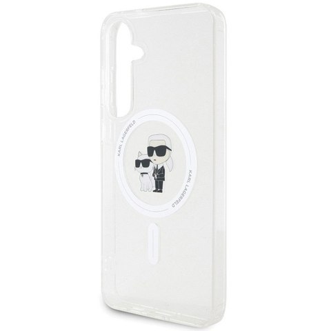KARL LAGERFELD futerał do SAMSUNG S24 KLHMS24SHGKCNOT (MAGSAFE IML KC) transparentny