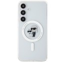 KARL LAGERFELD futerał do SAMSUNG S24 KLHMS24SHGKCNOT (MAGSAFE IML KC) transparentny