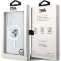 KARL LAGERFELD futerał do SAMSUNG S24 KLHMS24SHGKCNOT (MAGSAFE IML KC) transparentny