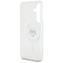 KARL LAGERFELD futerał do SAMSUNG S25 KLHMS25SHLSCHH (Magnetic IML Metal Choupette Head) biały