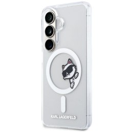 KARL LAGERFELD futerał do SAMSUNG S26 KLHMS26S6HCPSCT (Magnetic IML Peekaboo Choupette) transparentny