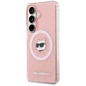 KARL LAGERFELD futerał do SAMSUNG S26 KLHMS26SHMKBCHOP (Magnetic IML Repeated Logo and Choupette) różowy