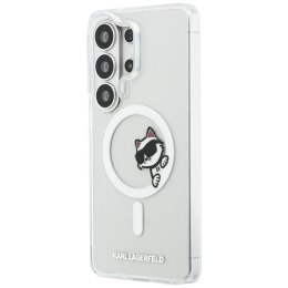 KARL LAGERFELD futerał do SAMSUNG S26 Ultra KLHMS26L6HCPSCT (Magnetic IML Peekaboo Choupette) transparentny