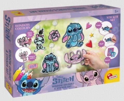 Stitch i Angel Naklejki Do Kolorowania