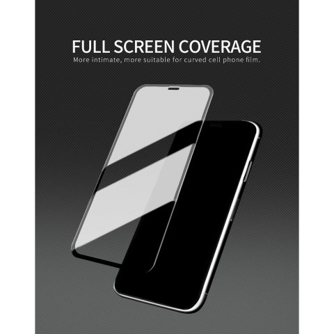 Szkło hartowane 3D Full Cover do Samsung S25 X-One (case friendly) działający czytnik