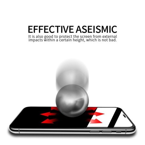 Szkło hartowane 3D Full Cover do Samsung S25 X-One (case friendly) działający czytnik