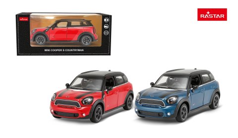 Autko Metalowe 1:24 MINI Countryman Niebieski RASTAR