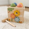 TOOKY TOY Drewniana Kostka Montessori Sorter Farma Edukacyjna 5w1