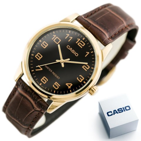 ZEGAREK MĘSKI CASIO MTP-V001GL 1B (zd080b) + BOX