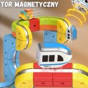 WOOPIE Magiczna Kolejka Kostkowa Klocki Konstrukcyjne Tor Antygrawitacyjny Magnetyczny 32el.