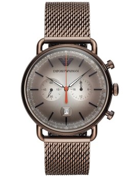 ZEGAREK MĘSKI EMPORIO ARMANI AR11169 - AVIATOR (zi020i)