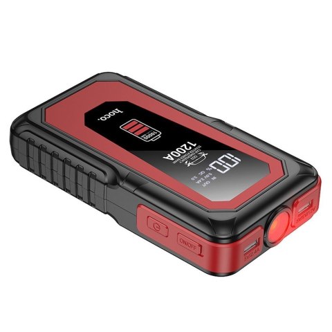 Powerbank Hoco 10000 mAh 2,4A 18W z funkcją rozruchu samochodu QS3 czarny