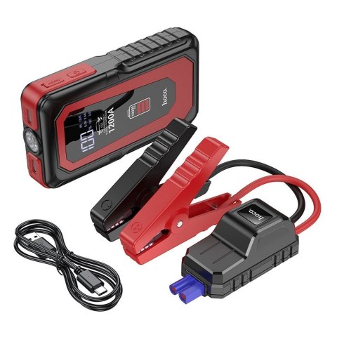 Powerbank Hoco 10000 mAh 2,4A 18W z funkcją rozruchu samochodu QS3 czarny