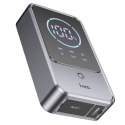 Powerbank 10000 mAh 2,4A 18W z funkcją rozruchu samochodu Hoco QS7 metaliczny szary