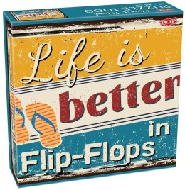 Puzzle 1000 Lovers Flip-Flops
