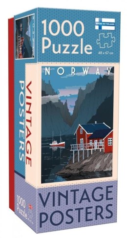 Puzzle 1000 Lovers Vintage Posters Norway