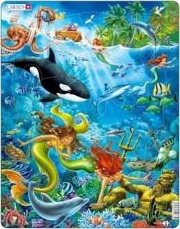 Układanka Larsen Maxi Mermaids 32el