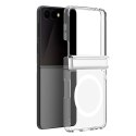DUX DUCIS futerał CLIN MAG kompatybilny z MagSafe do SAMSUNG Z Flip 8 transparentny