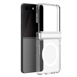DUX DUCIS futerał CLIN MAG kompatybilny z MagSafe do SAMSUNG Z Flip 8 transparentny