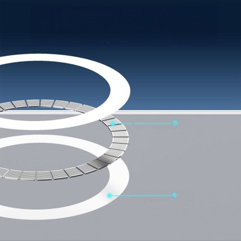 DUX DUCIS futerał CLIN MAG kompatybilny z MagSafe do SAMSUNG Z Flip 8 transparentny