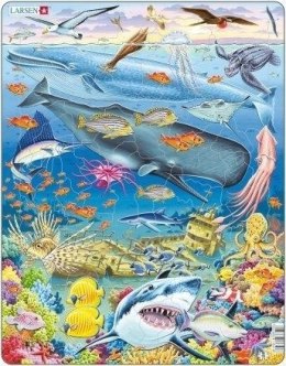 Układanka Larsen Maxi Whale Reef 66el