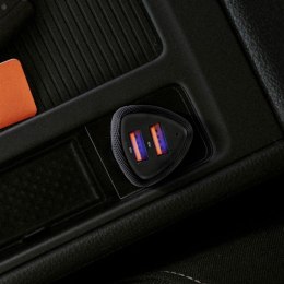 Ładowarka samochodowa Forcell F-Energy Carbon 2 x USB A QC3.0 3A 36W CC50-2A czarna