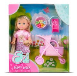 EL Evi na spacerze z pieskami w wózku
