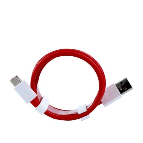 Oryginalny Kabel USB A do USB C ONEPLUS 4A 1 m D301 bulk czerwony