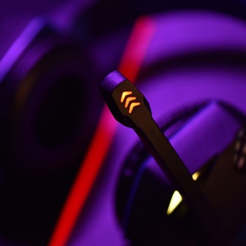 Słuchawki przewodowe nauszne Jack 3,5 mm / USB A Art gamingowe z mikrofonem G11 czarne