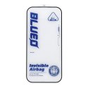 Szkło Hartowane 5D do iPhone 15 Mr. Monkey Glass czarne (3D Invisible Airbag Anti-broken)