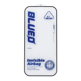 Szkło Hartowane 5D do iPhone 15 Mr. Monkey Glass czarne (3D Invisible Airbag Anti-broken)