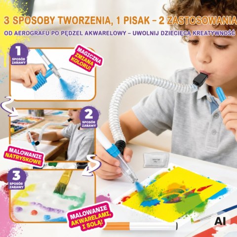 WOOPIE Kreatywny Zestaw Do Malowania i Tworzenia 3w1 42 el.