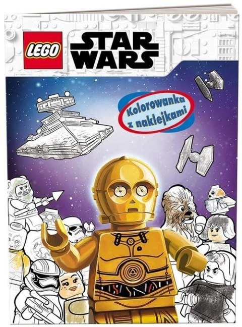 LEGO(R) Star Wars. Kolorowanka z naklejkami