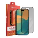 Szkło hybrydowe 5D do iPhone 13 / 13 PRO / 14 / 16e / 17e (SE 4 2025) Bestsuit Flexible Colorfull Privacy 180 magenta