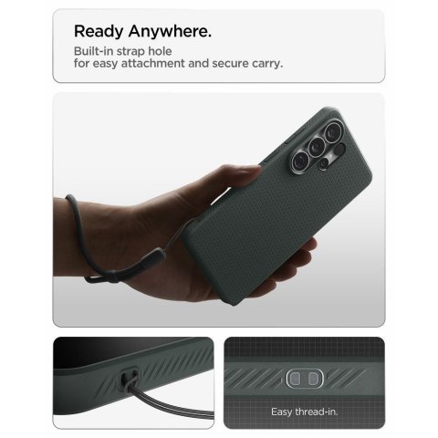 SPIGEN futerał LIQUID AIR MAG kompatybilny z MagSafe do SAMSUNG S26 Ultra abyss green