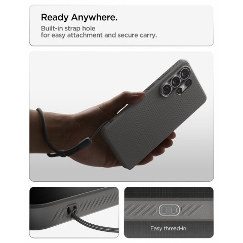 SPIGEN futerał LIQUID AIR MAG kompatybilny z MagSafe do SAMSUNG S26 Ultra marble grey