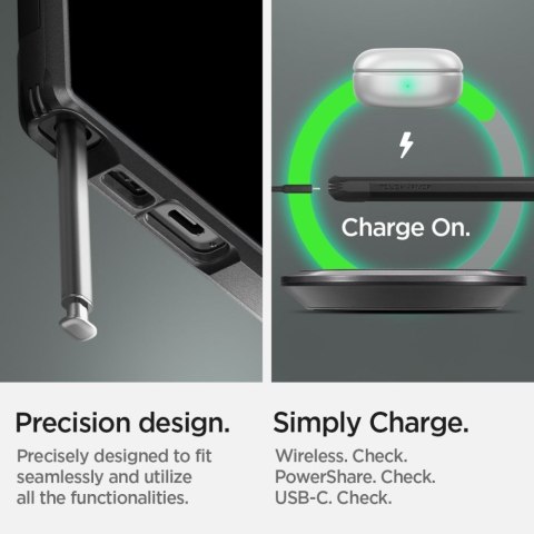 SPIGEN futerał TOUGH ARMOR do SAMSUNG S23 Ultra black