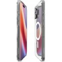 SPIGEN futerał ULTRA HYBRID MAG kompatybilny z MagSafe do IPHONE 16 Pro white