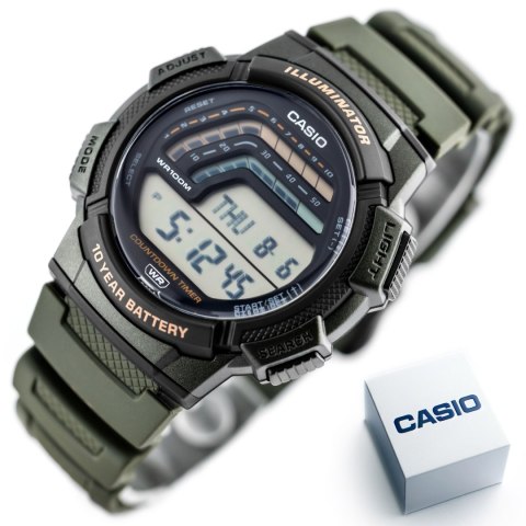 ZEGAREK MĘSKI CASIO WS-1800-3AVDF + BOX