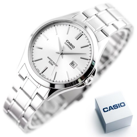 Zegarek Męski Casio MTS-115D-7A + BOX (zd292c) SZAFIR