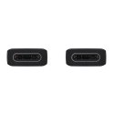 Oryginalny Kabel USB C do USB C Samsung EP-DA705BBEGWW 1 m blister czarny