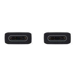 Oryginalny Kabel USB C do USB C Samsung EP-DA705BBEGWW 1 m blister czarny