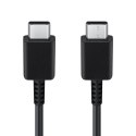 Oryginalny Kabel USB C do USB C Samsung EP-DA705BBEGWW 1 m blister czarny