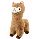 Pluszowa Alpaka Lama Maskotka Przytulanka Miękkie Futerko Beżowa 38 cm